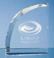 Thumbnail for 12.5cm Optical Crystal Curve Award